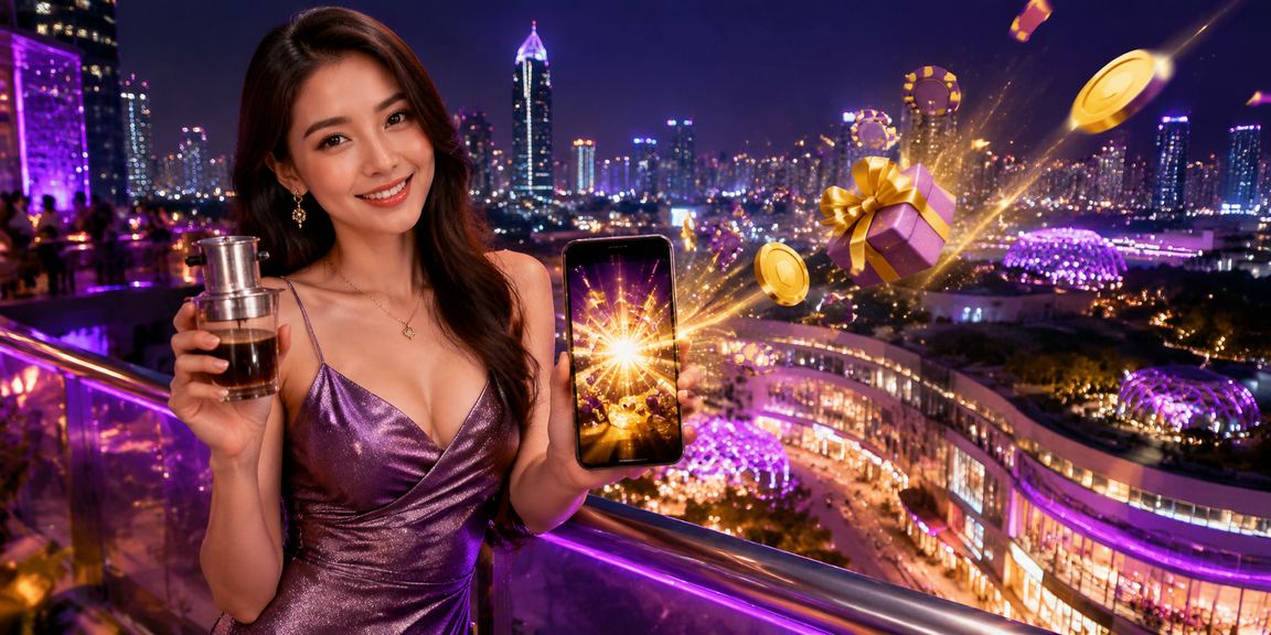 Người dùng tại quán cà phê ở Thành phố Hồ Chí Minh xem giải trí trên điện thoại có kiểm soát